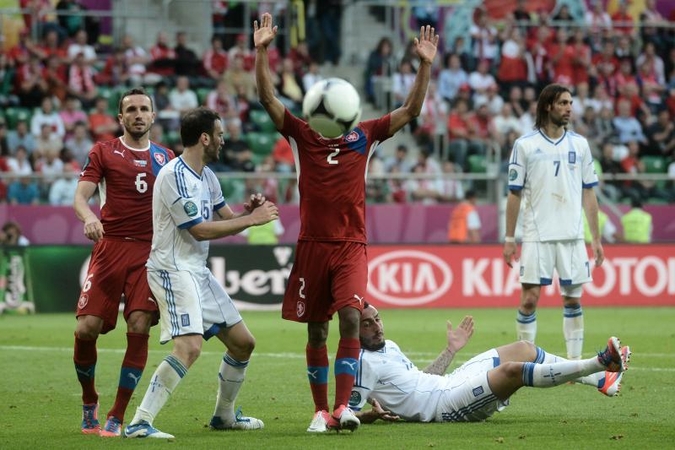 Euro 2012: Čekijos rinktinė nugalėjo graikus