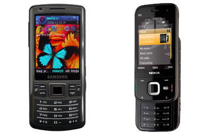Testas: telefonai „Nokia N85“ ir „Samsung i7110“