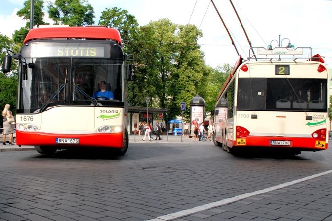 Miestiečius vežios "Vilniaus viešasis transportas"