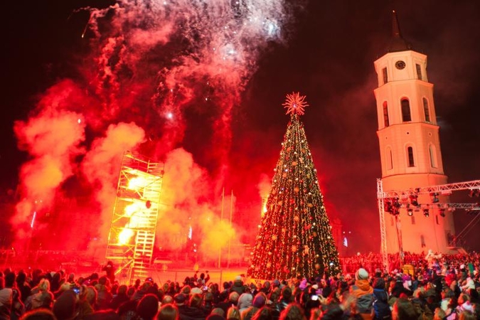 Kalėdų laukimas didmiesčiuose: nuo traukinukų iki nykštukų miestelio