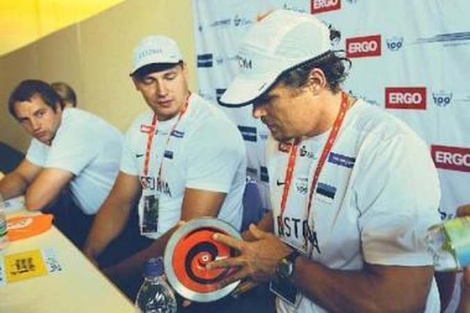 G.Kanteris į čempionatą atsivežė vardinius diskus