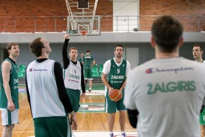 LKL finalo išvakarėse žalgiriečiai gludino žaidimo detales (papildyta)