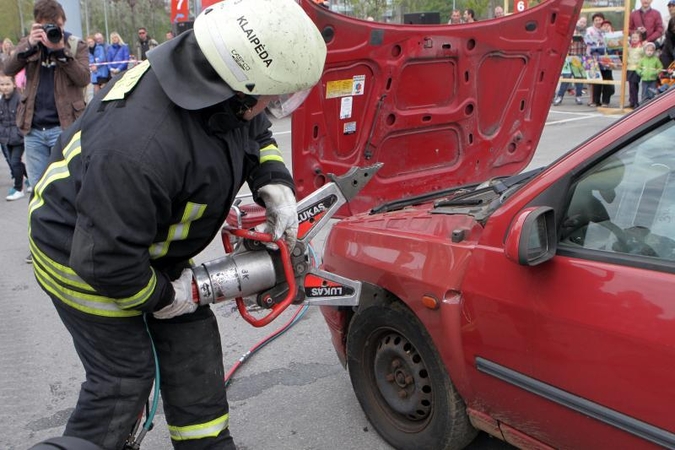Klaipėdos ugniagesiai kviečia kartu paminėti profesinę šventę