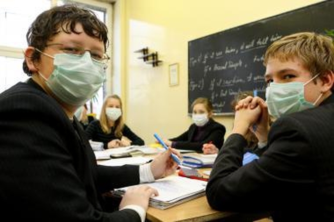Gripo dienoraštis: padėtis stabili, bet rizikinga (mokyklų sąrašas)