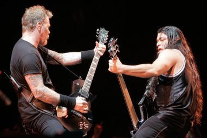 "Metallica" - sunkiojo roko dievai buvo garbinami Vilniuje