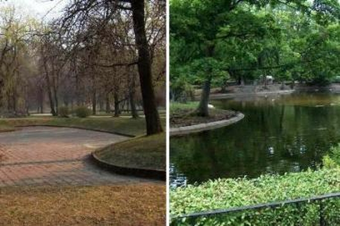 Sereikiškių parkas - su čiuožyklomis ir fontanais