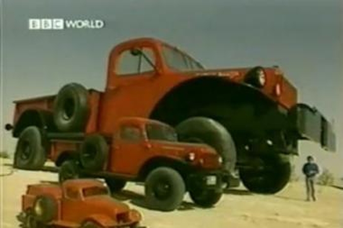 Turtuolio užgaida - gigantiškas sunkvežimis 