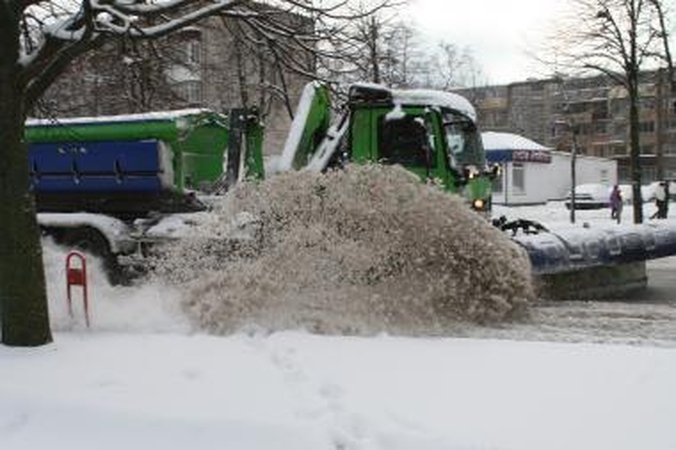 Klaipėdos kelininkų negąsdina prognozės apie šaltą žiemą 