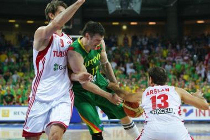 Europos čempionato starte - Lietuvos krepšininkų nesėkmė