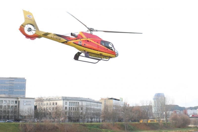Vilniaus meras A.Zuokas svečius pakėlė į orą
