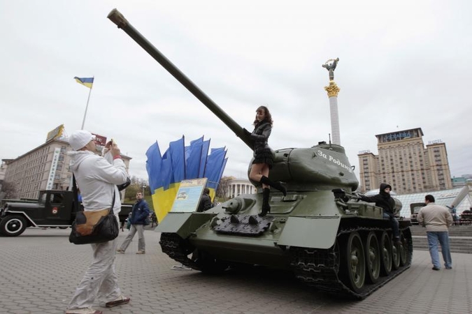 Pergalės diena Lvove: vakarų ukrainiečiai švęs be sovietinių simbolių