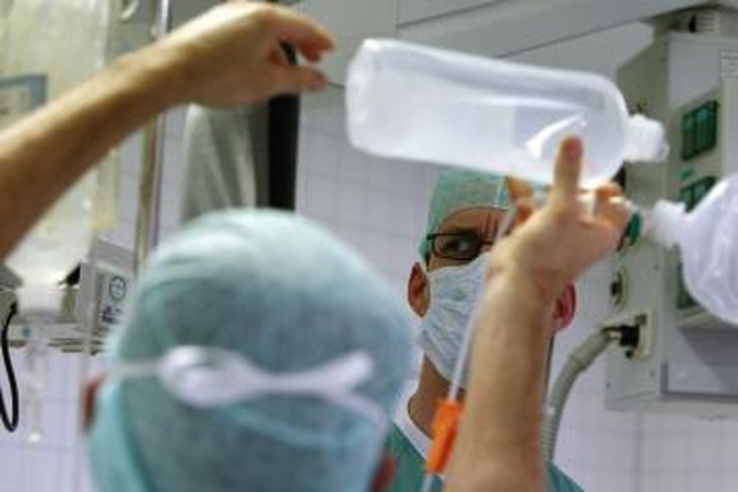 Pacientas su persodintais plaučiais sveiksta