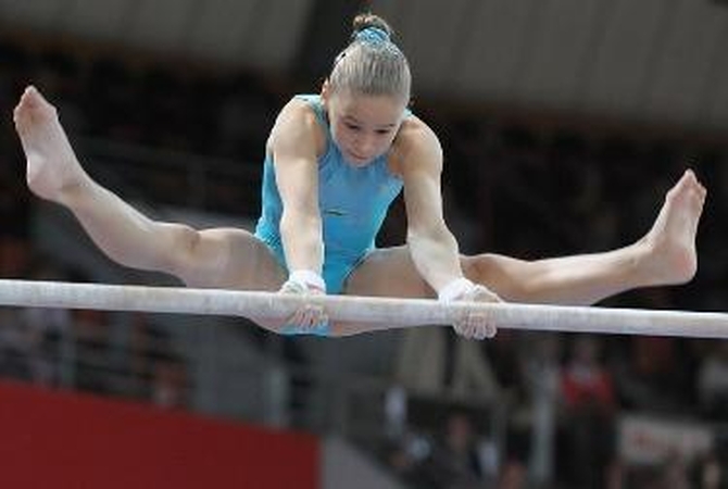 L.Švilpaitė - olimpinio festivalio gimnastikos varžybų finale 