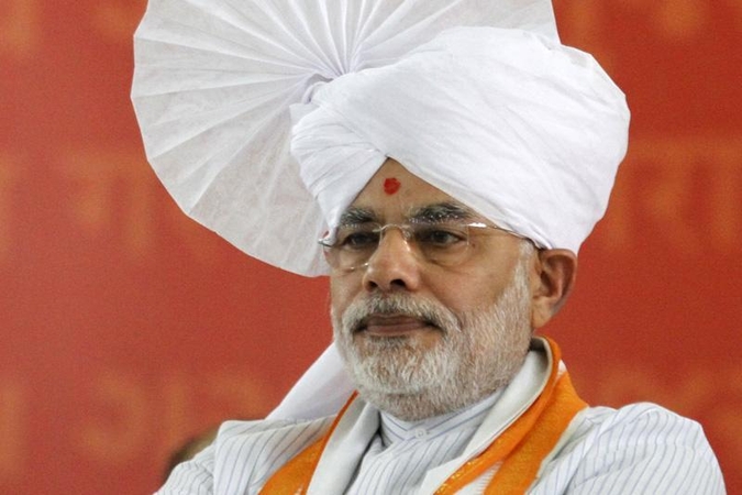 Indijos hinduistų lyderis Modi paskelbė „geros valios“ bado akciją