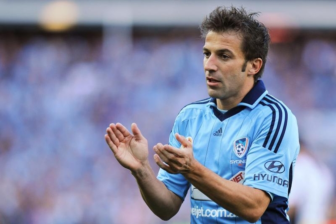 Legendinis A. Del Piero dar vienam sezonui lieka Australijoje