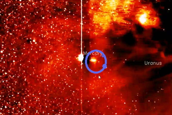 Prie Merkurijaus NASA satelitas užfiksavo NSO