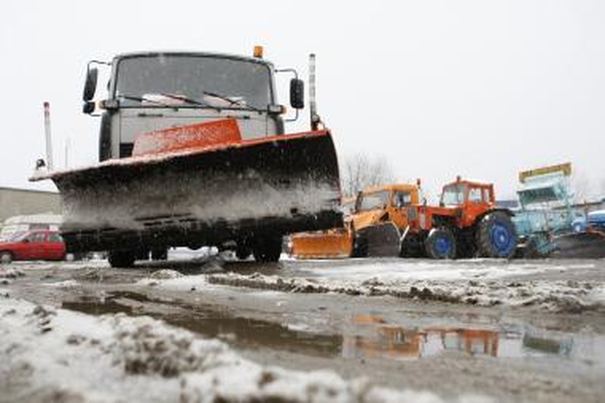 Klaipėdoje keliai sausi