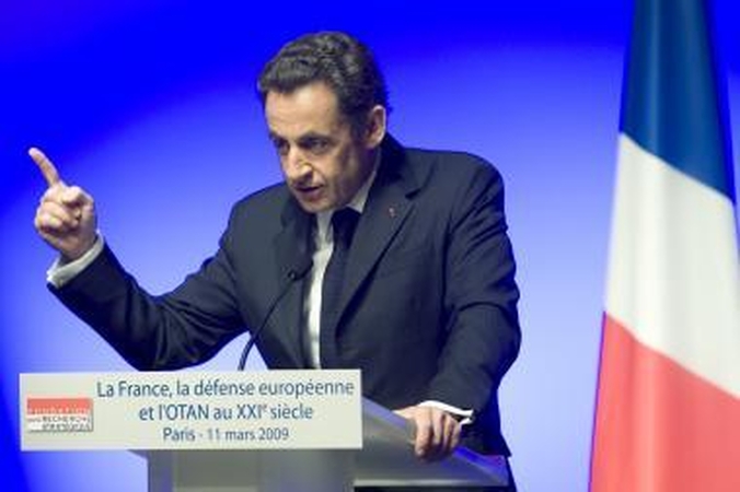 N.Sarkozy sugrąžino Prancūziją į NATO