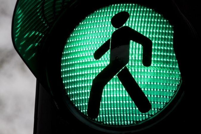 Transporto kamščių išvengti padės virtualūs šviesoforai