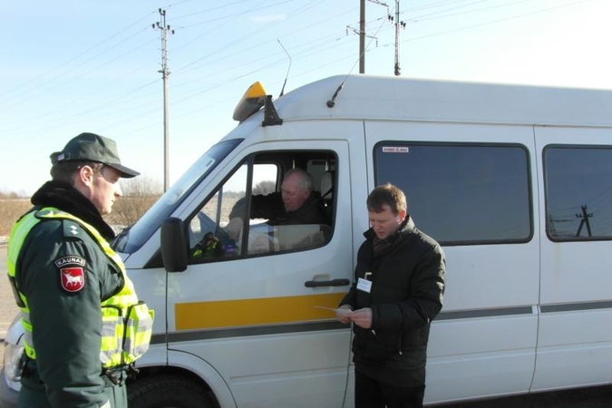Viešojo transporto patikrinimas didelių nusižengimų neatskleidė