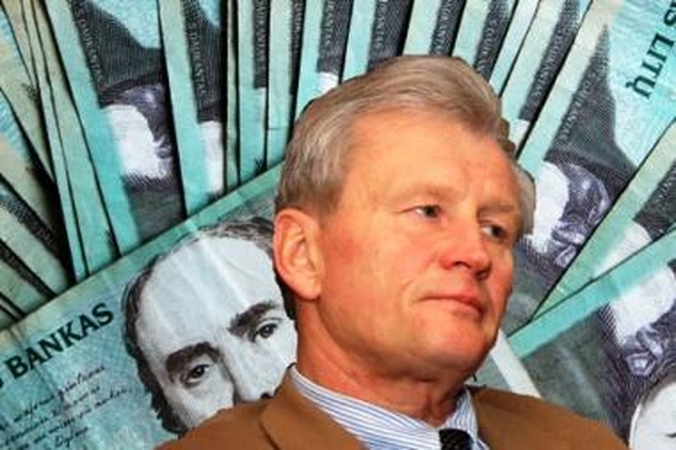 Į biudžetą nesurinkta 351 mln. lit