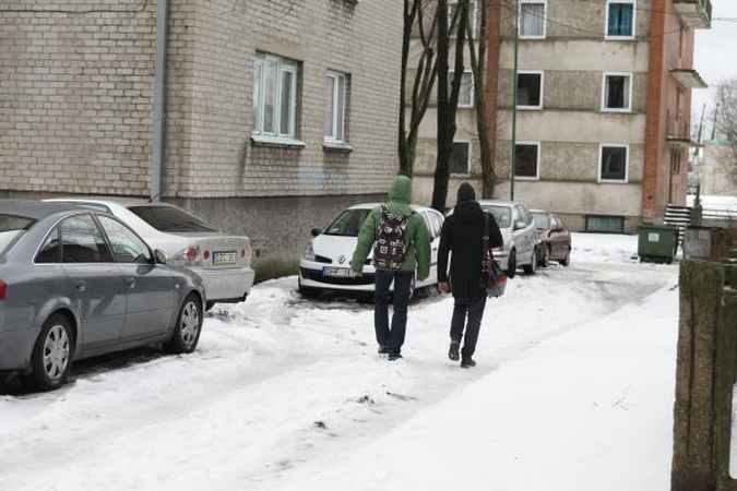 Klaipėdos kiemų ir gatvių valytojams – priekaištų gausa