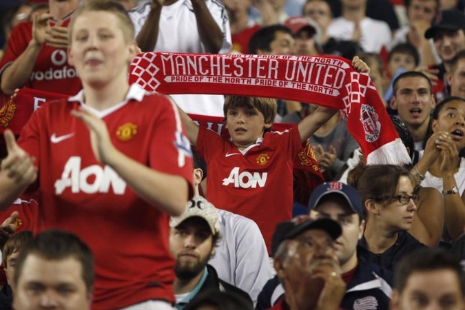 "Manchester United" sutriuškino Naujosios Anglijos futbolininkus