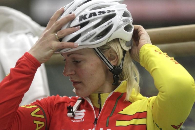 Simona Krupeckaitė – Europos dviračių treko čempionato pusfinalyje