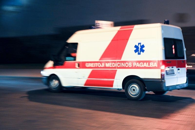 Panevėžyje per avariją lūžo keturiolikmetės kaukolė