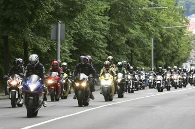 Savaitgalį Kaune karaliavo motociklai (papildyta)