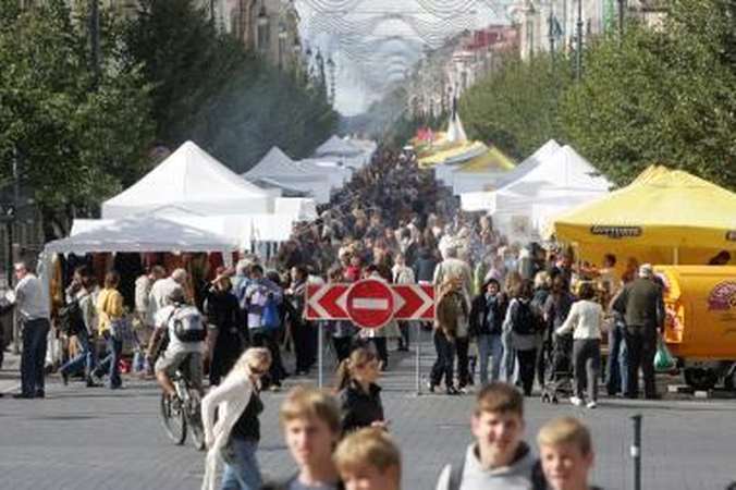 Jaunimo dienas Vilniuje užgožė Tautų mugė