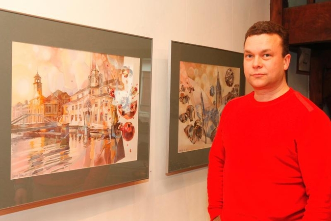 Dailininkas Aurimas Anusas veda per dingusią Klaipėdą