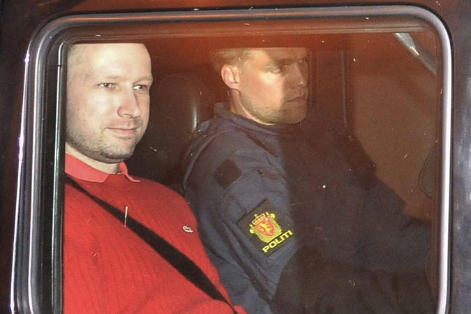 Norvegijos žudynių įtariamasis sulaikomas aštuonioms savaitėms (atnaujinta 16.32)
