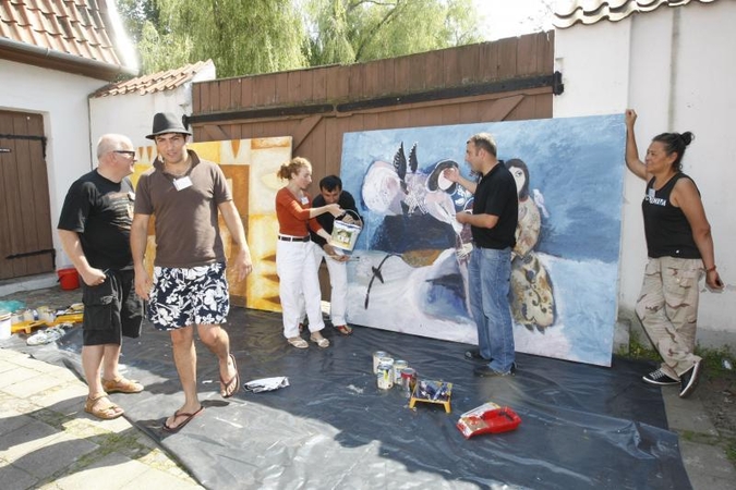 Tarptautinė tapytojų „Sankryža“ kvies stabtelėti Klaipėdos centre
