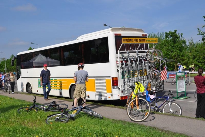 Prieš vasarą – daugiau dviratininkams pritaikytų autobusų 
