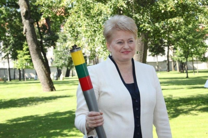D.Grybauskaitė olimpiniame kaimelyje aplankė saviškius
