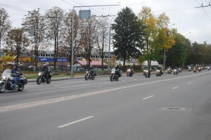 Lietuvos baikeriai sezoną uždarė Vilniuje