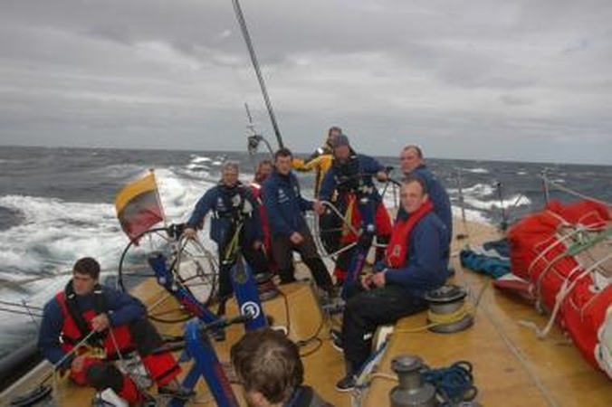 „Ambersail“ įgula įveikė pirmąjį etapą