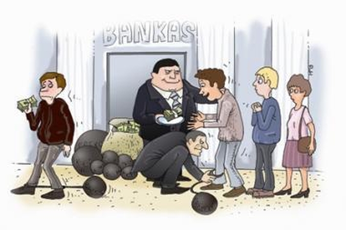 Pasivadinusios bankais prisivirė košės (papildyta)