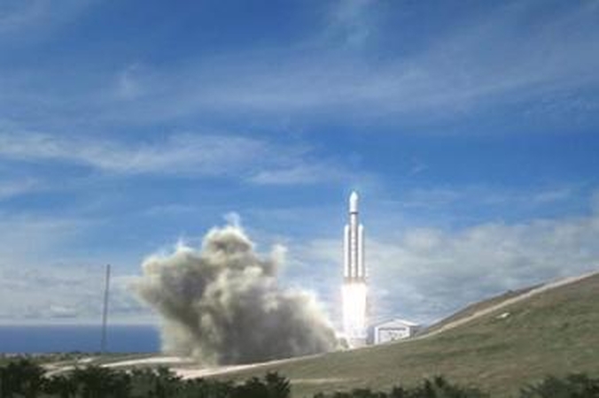 "SpaceX" planuoja kurti galingiausią pasaulyje raketą
