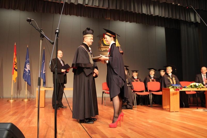 Magistro diplomas Kaune įteiktas ir „X faktoriaus“ nugalėtojai 