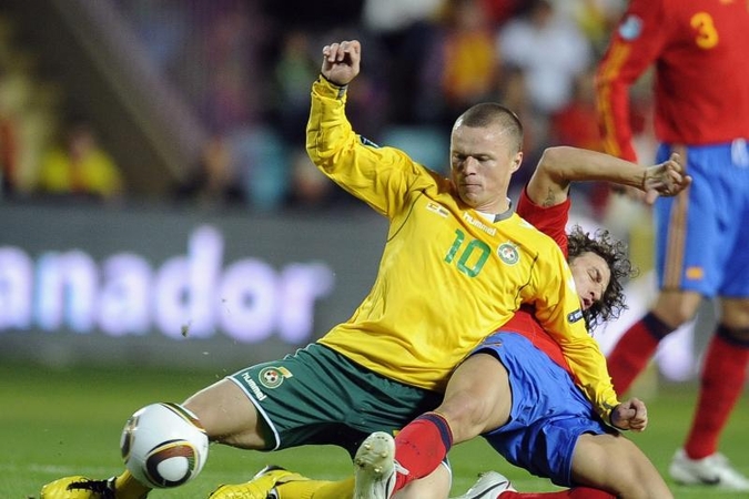 Lietuvos futbolo rinktinė FIFA reitinge šoktelėjo į viršų