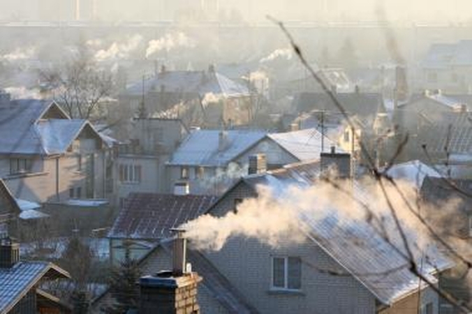 Orai Kaune: šaltis šiek tiek atlėgs, snigs (atnaujinta)
