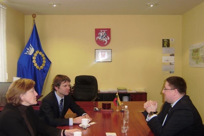 Palangos meras susitiko su susisiekimo viceministru 