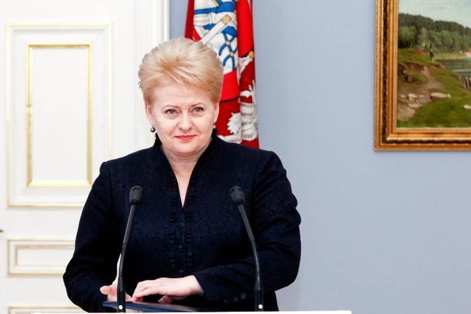 Prezidentė: Lietuvos banko užduotis – išvalyti finansų sistemą