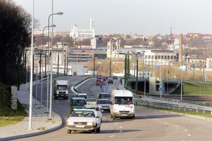 Atidarytas M.K.Čiurlionio tilto transporto mazgas (papildyta) 
