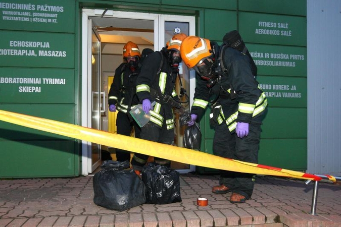 Dėl neaiškių chemikalų Kaune evakuoti žmonės nenukentėjo