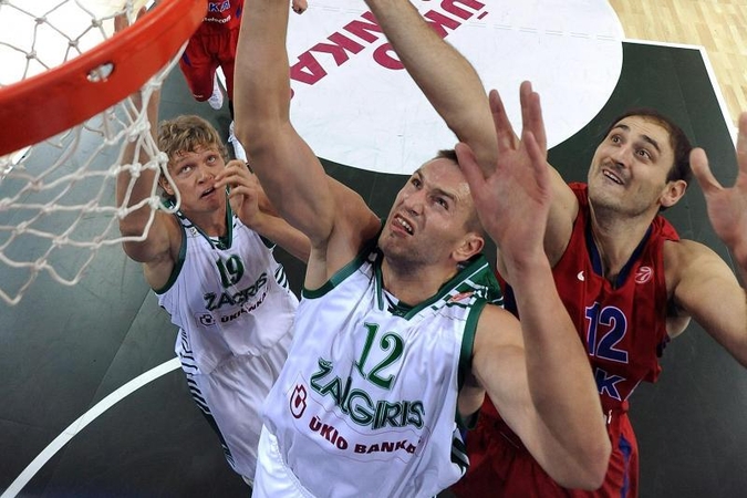 A.Gomelskio taurės pusfinalyje „Žalgiris“ apmaudžiai nusileido CSKA