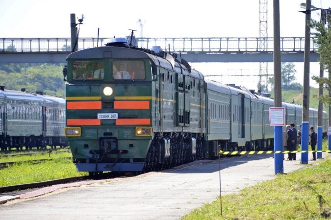 Šiaurės Korėjos vadovas atvyko į Rusiją
