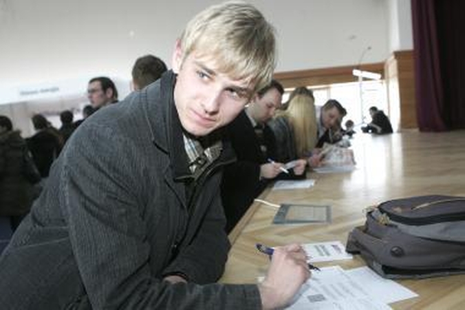 Studentai svajoja apie vadovaujamą darbą
